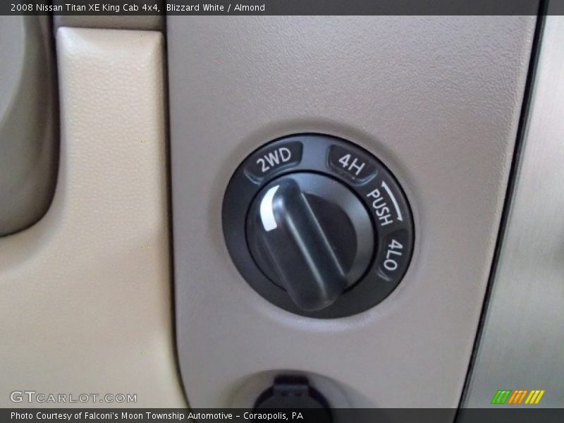 Blizzard White / Almond 2008 Nissan Titan XE King Cab 4x4