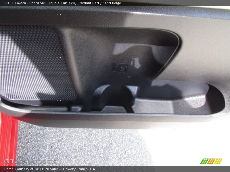 Radiant Red / Sand Beige 2013 Toyota Tundra SR5 Double Cab 4x4