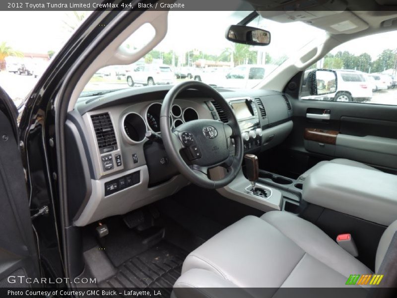 Black / Graphite 2012 Toyota Tundra Limited CrewMax 4x4