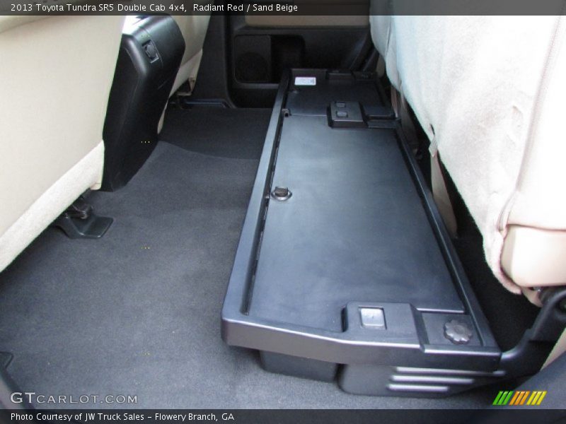 Radiant Red / Sand Beige 2013 Toyota Tundra SR5 Double Cab 4x4