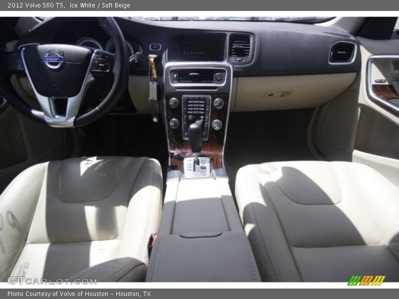 Ice White / Soft Beige 2012 Volvo S60 T5