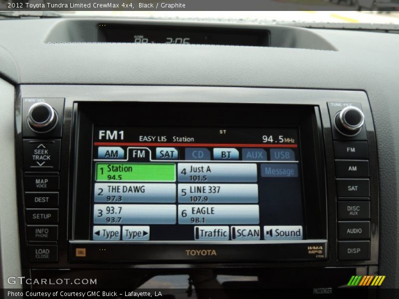 Black / Graphite 2012 Toyota Tundra Limited CrewMax 4x4