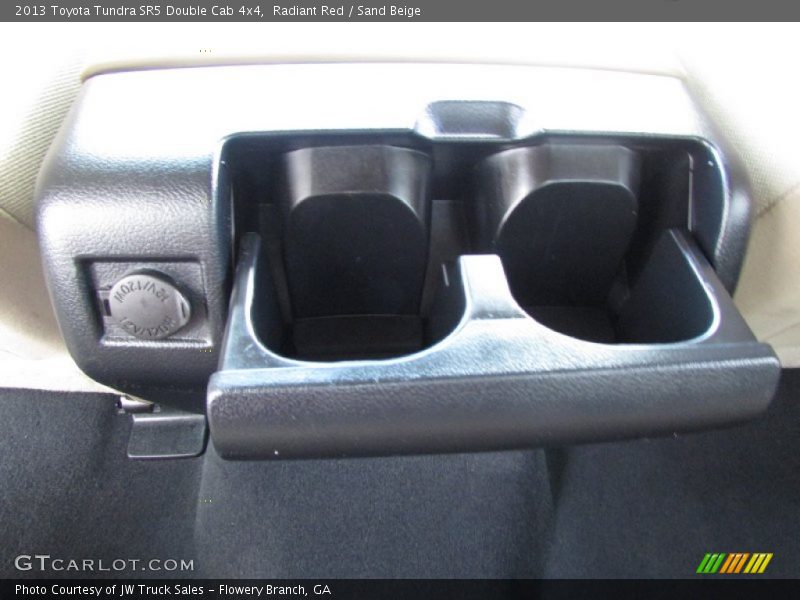 Radiant Red / Sand Beige 2013 Toyota Tundra SR5 Double Cab 4x4