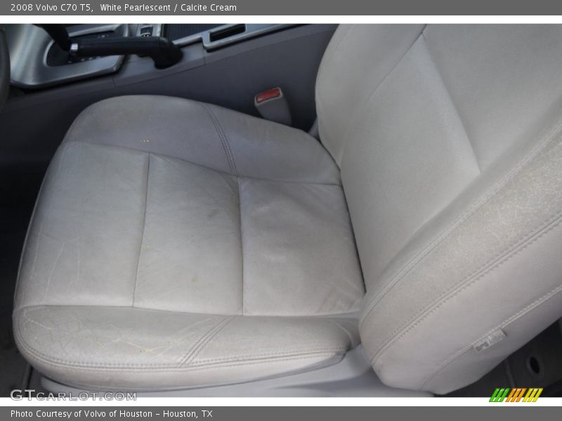 White Pearlescent / Calcite Cream 2008 Volvo C70 T5