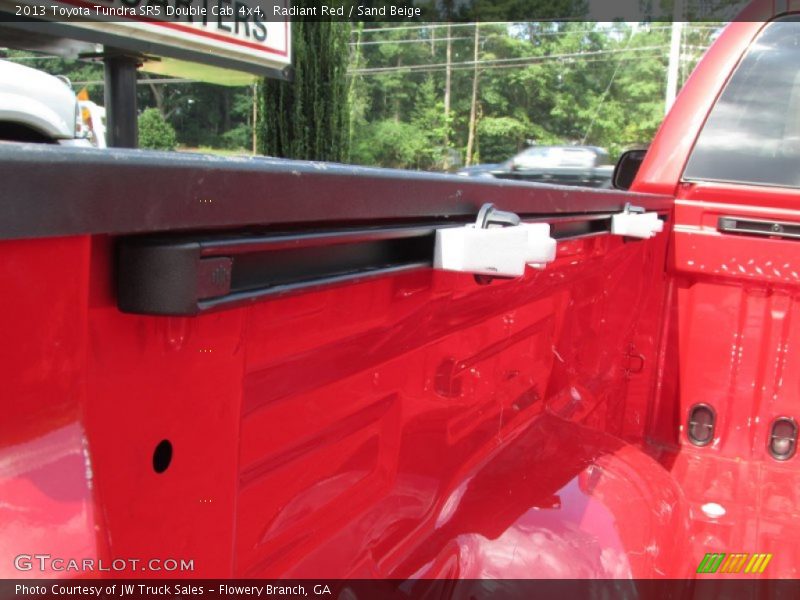 Radiant Red / Sand Beige 2013 Toyota Tundra SR5 Double Cab 4x4