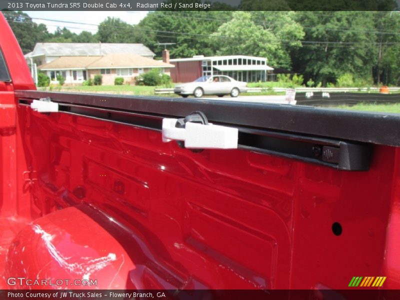 Radiant Red / Sand Beige 2013 Toyota Tundra SR5 Double Cab 4x4