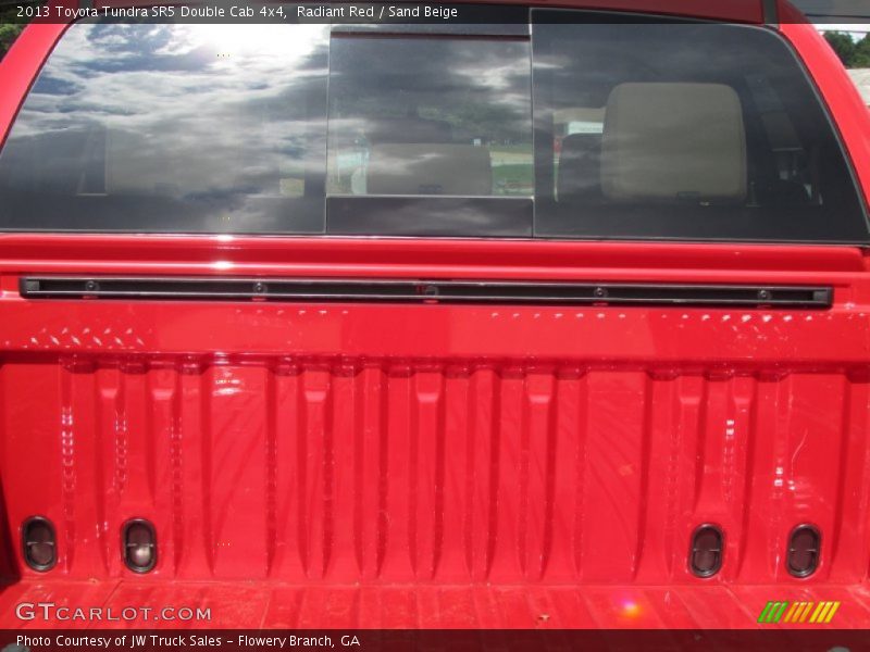 Radiant Red / Sand Beige 2013 Toyota Tundra SR5 Double Cab 4x4