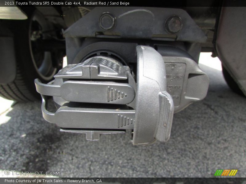 Radiant Red / Sand Beige 2013 Toyota Tundra SR5 Double Cab 4x4