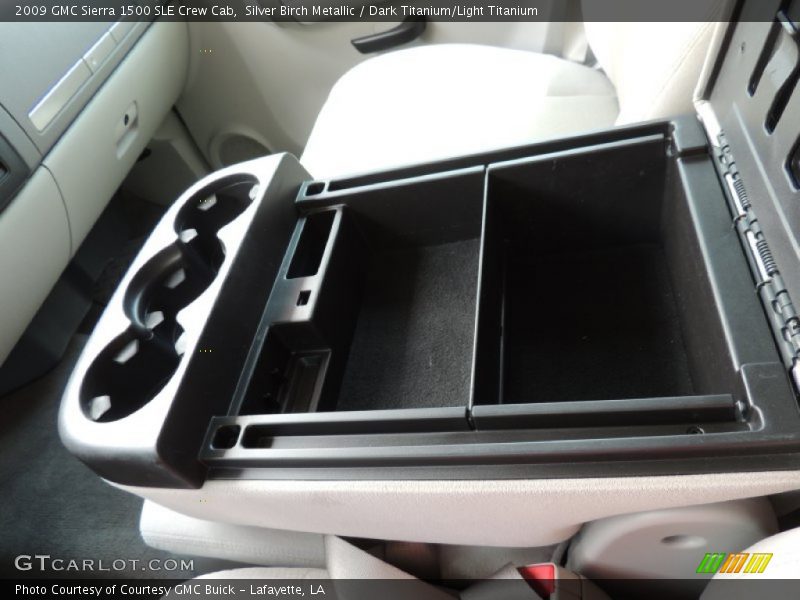 Silver Birch Metallic / Dark Titanium/Light Titanium 2009 GMC Sierra 1500 SLE Crew Cab