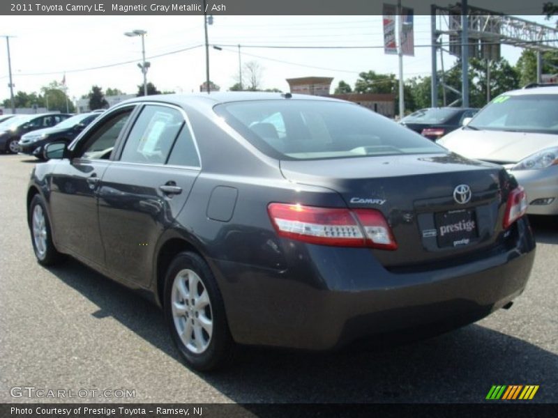 Magnetic Gray Metallic / Ash 2011 Toyota Camry LE