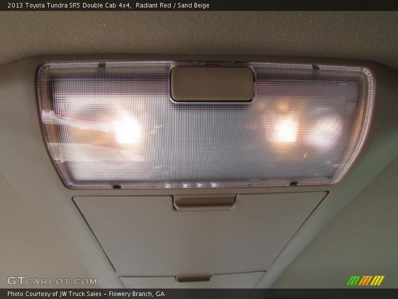 Radiant Red / Sand Beige 2013 Toyota Tundra SR5 Double Cab 4x4