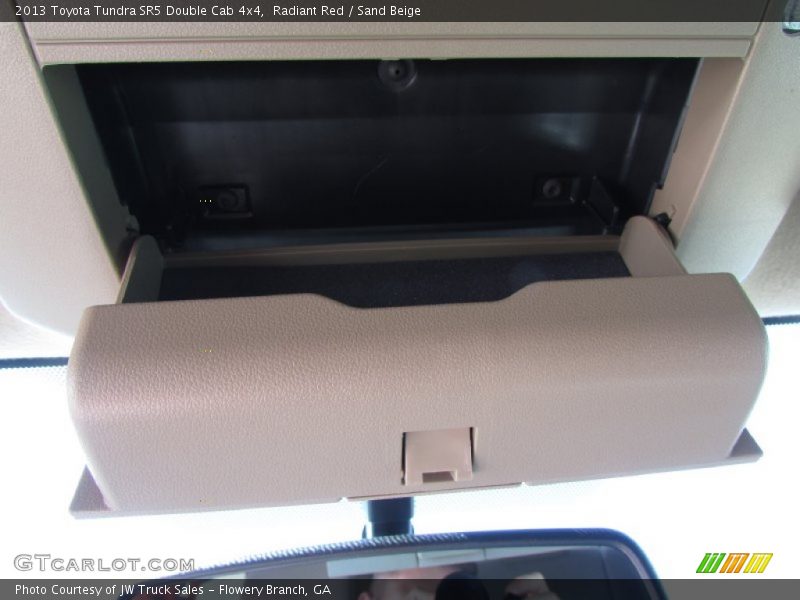 Radiant Red / Sand Beige 2013 Toyota Tundra SR5 Double Cab 4x4