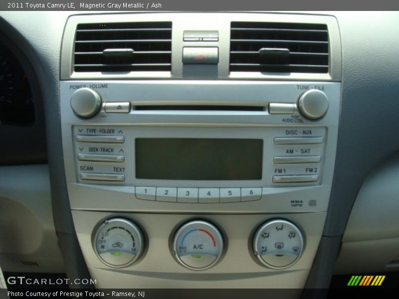 Magnetic Gray Metallic / Ash 2011 Toyota Camry LE