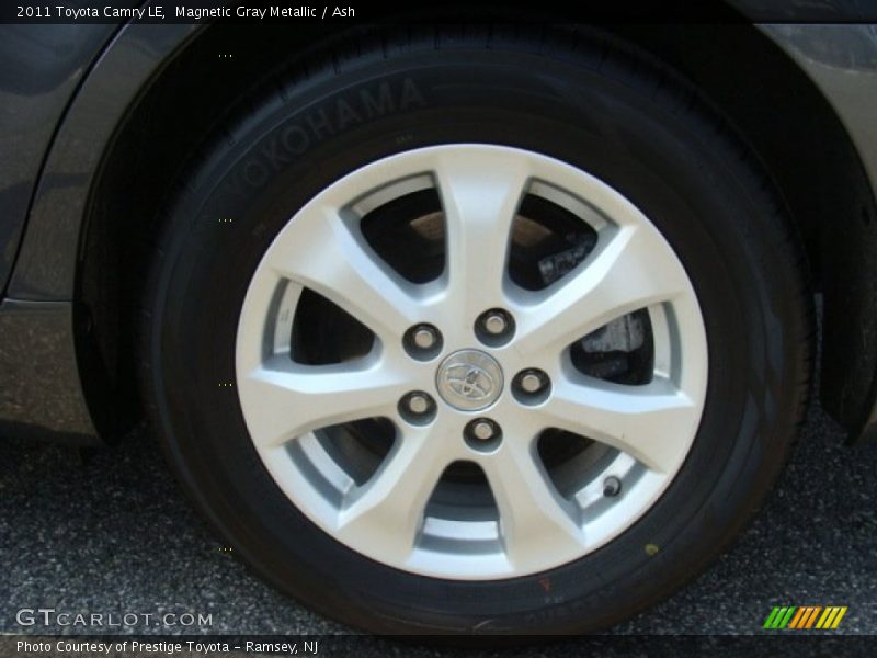 Magnetic Gray Metallic / Ash 2011 Toyota Camry LE