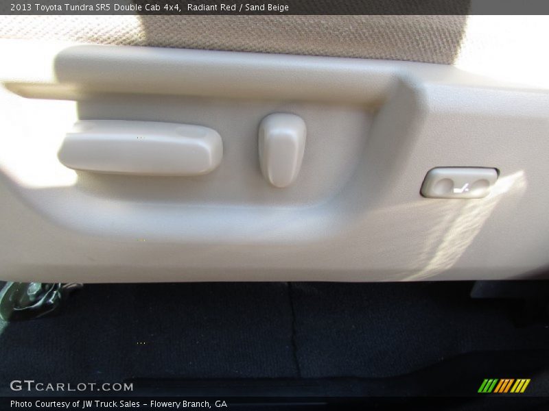 Radiant Red / Sand Beige 2013 Toyota Tundra SR5 Double Cab 4x4