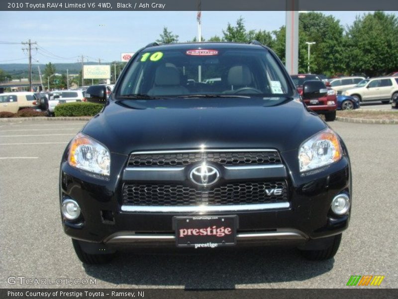 Black / Ash Gray 2010 Toyota RAV4 Limited V6 4WD