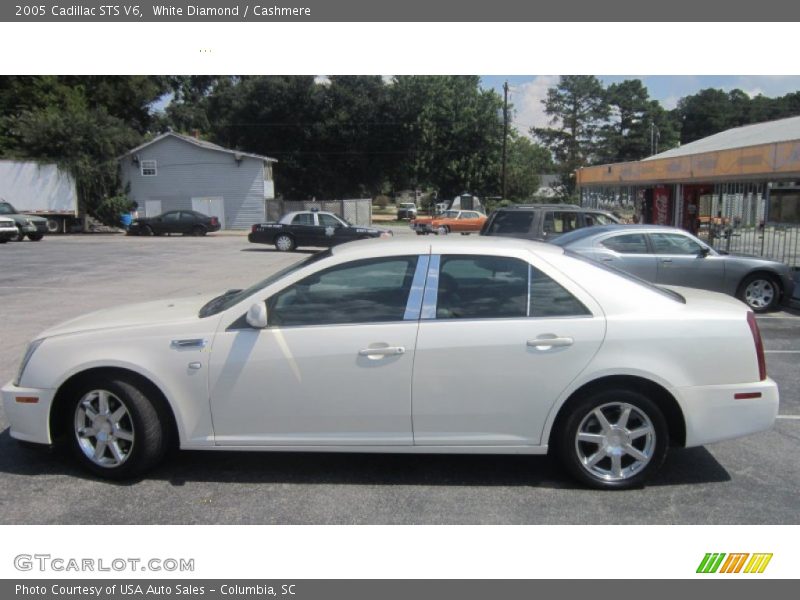 White Diamond / Cashmere 2005 Cadillac STS V6