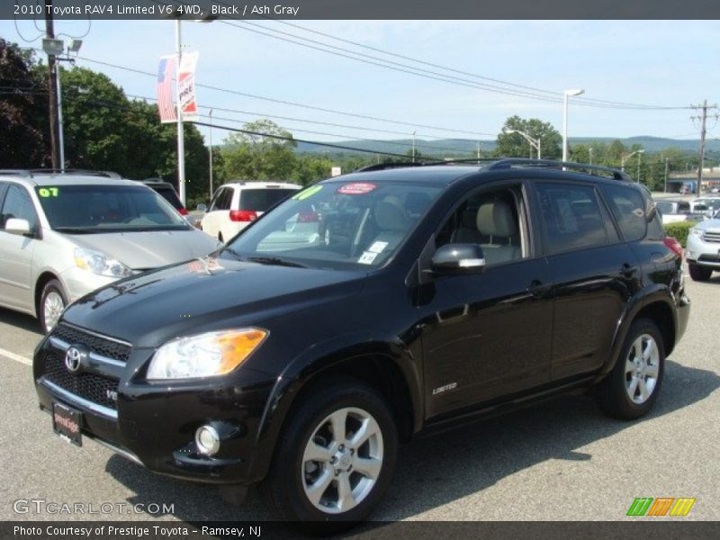 Black / Ash Gray 2010 Toyota RAV4 Limited V6 4WD