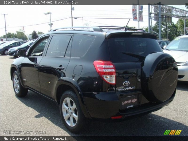 Black / Ash Gray 2010 Toyota RAV4 Limited V6 4WD