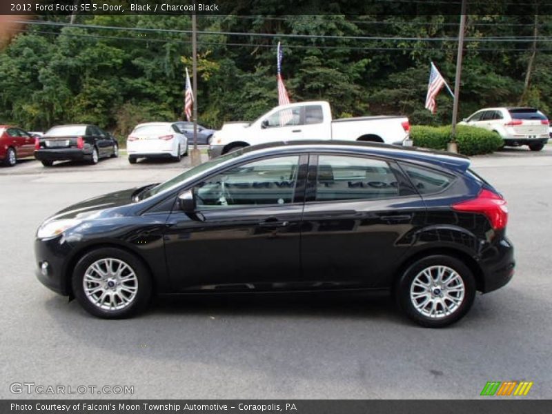 Black / Charcoal Black 2012 Ford Focus SE 5-Door