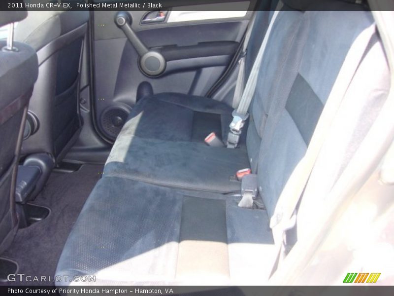 Polished Metal Metallic / Black 2011 Honda CR-V EX