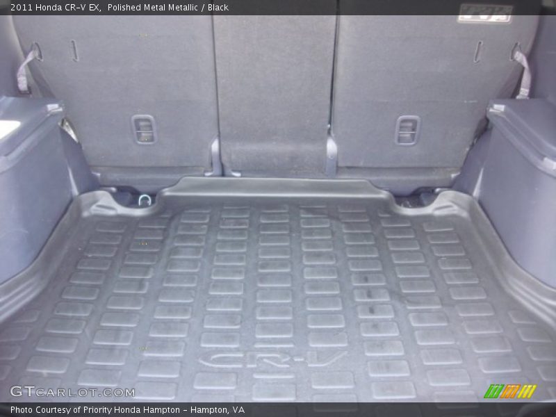Polished Metal Metallic / Black 2011 Honda CR-V EX