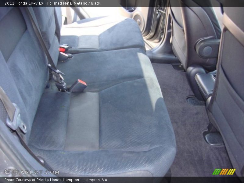 Polished Metal Metallic / Black 2011 Honda CR-V EX
