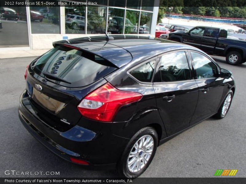 Black / Charcoal Black 2012 Ford Focus SE 5-Door
