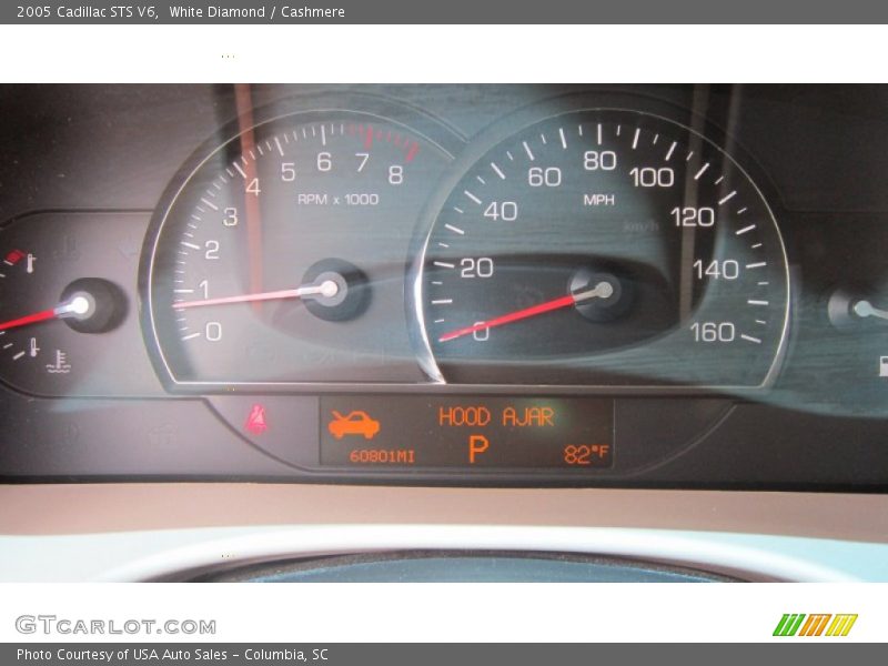 White Diamond / Cashmere 2005 Cadillac STS V6