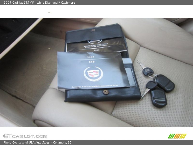 White Diamond / Cashmere 2005 Cadillac STS V6