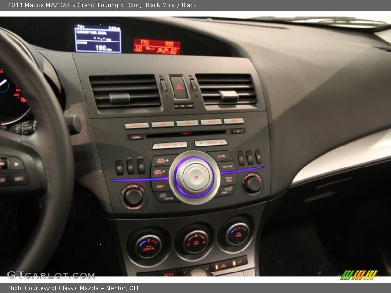 Controls of 2011 MAZDA3 s Grand Touring 5 Door