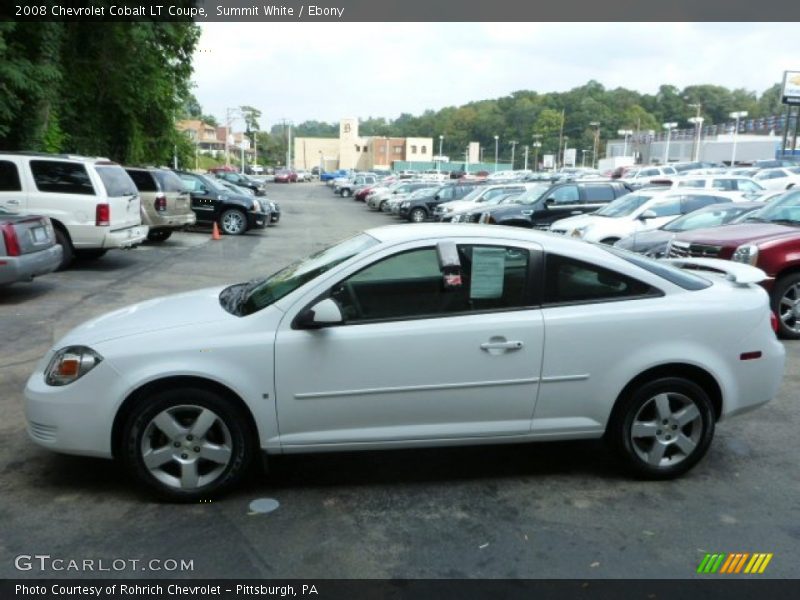Summit White / Ebony 2008 Chevrolet Cobalt LT Coupe