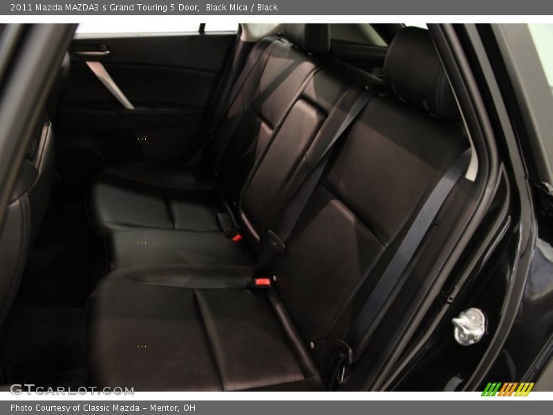 Rear Seat of 2011 MAZDA3 s Grand Touring 5 Door
