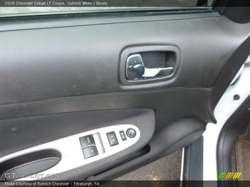 Summit White / Ebony 2008 Chevrolet Cobalt LT Coupe