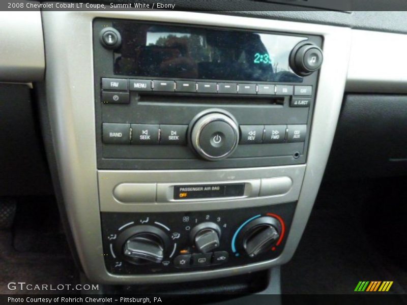 Summit White / Ebony 2008 Chevrolet Cobalt LT Coupe