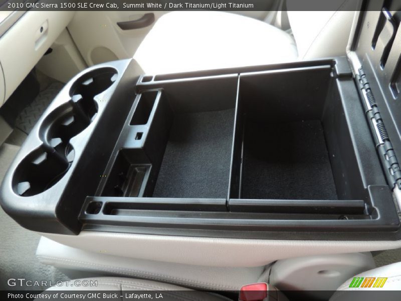 Summit White / Dark Titanium/Light Titanium 2010 GMC Sierra 1500 SLE Crew Cab