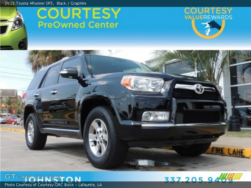 Black / Graphite 2012 Toyota 4Runner SR5