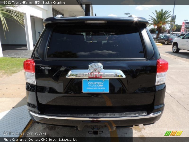 Black / Graphite 2012 Toyota 4Runner SR5