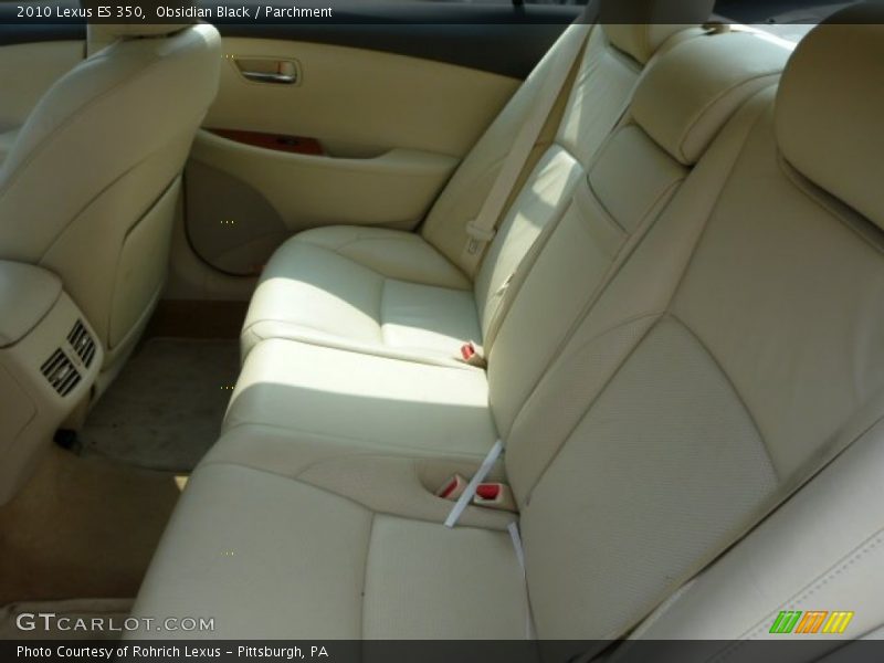 Obsidian Black / Parchment 2010 Lexus ES 350