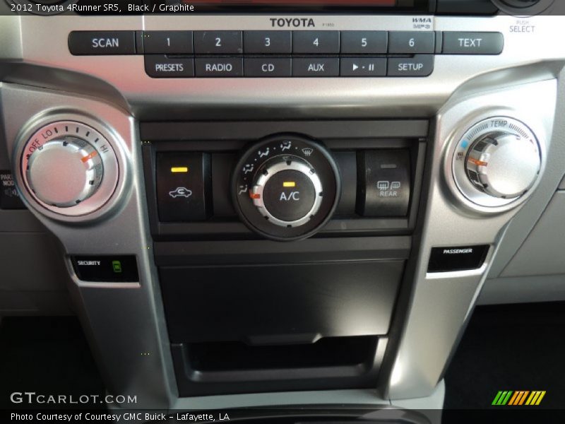 Black / Graphite 2012 Toyota 4Runner SR5