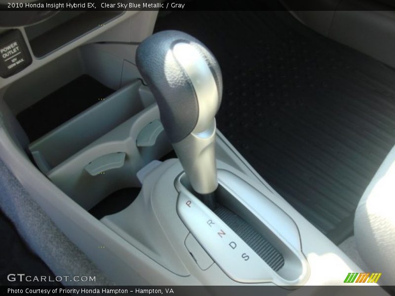 Clear Sky Blue Metallic / Gray 2010 Honda Insight Hybrid EX