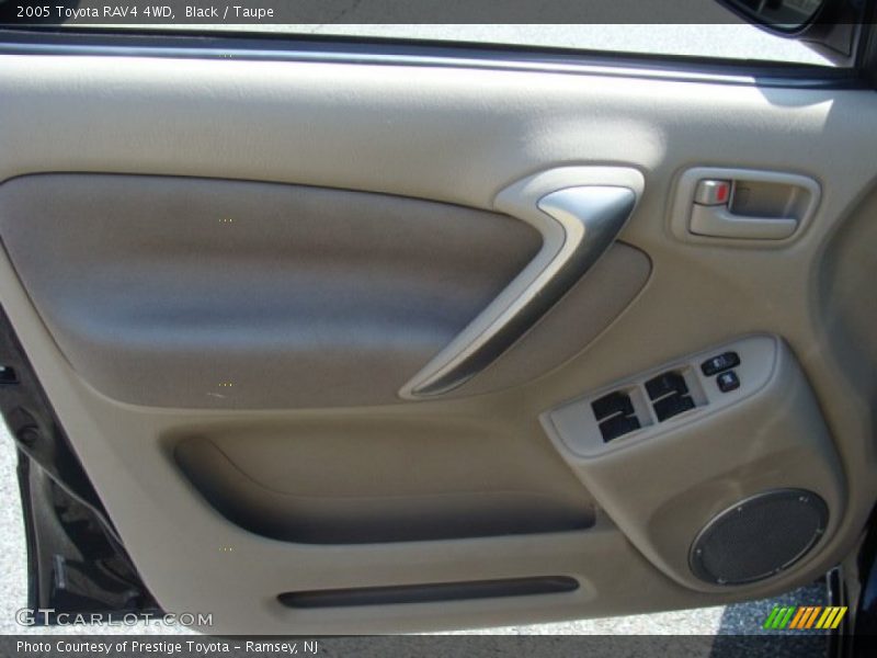 Black / Taupe 2005 Toyota RAV4 4WD