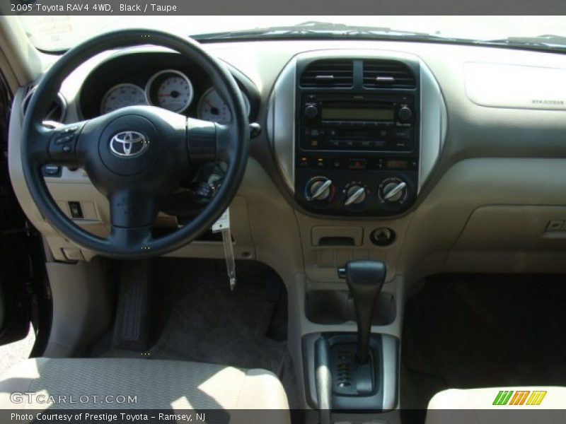 Black / Taupe 2005 Toyota RAV4 4WD