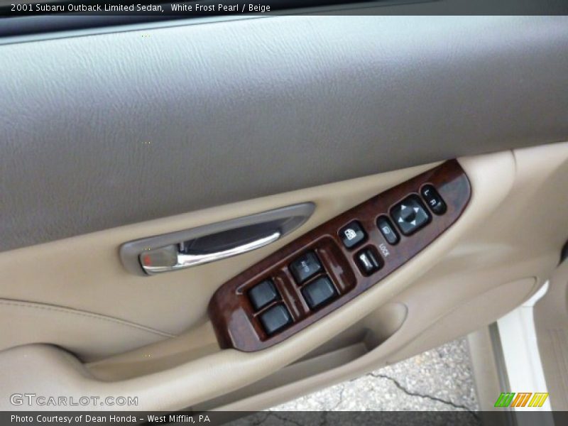 Controls of 2001 Outback Limited Sedan