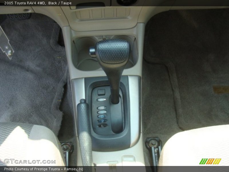 Black / Taupe 2005 Toyota RAV4 4WD