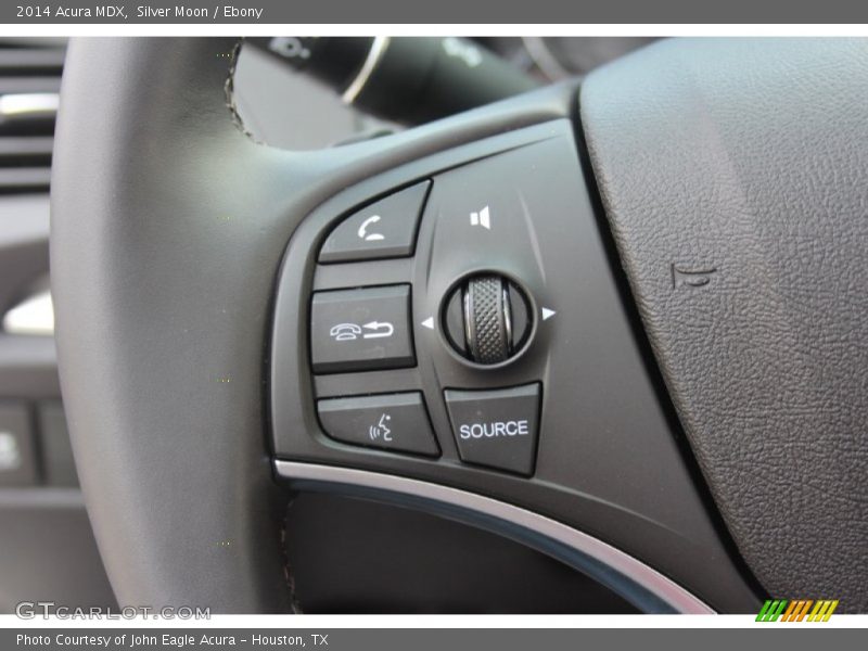 Silver Moon / Ebony 2014 Acura MDX