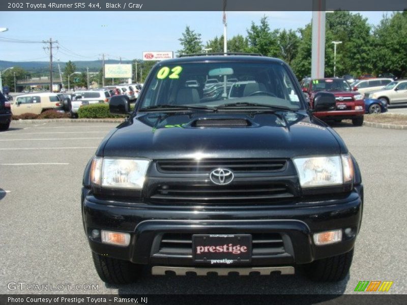 Black / Gray 2002 Toyota 4Runner SR5 4x4