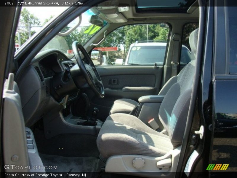 Black / Gray 2002 Toyota 4Runner SR5 4x4