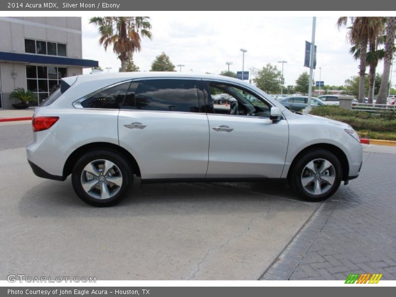 Silver Moon / Ebony 2014 Acura MDX