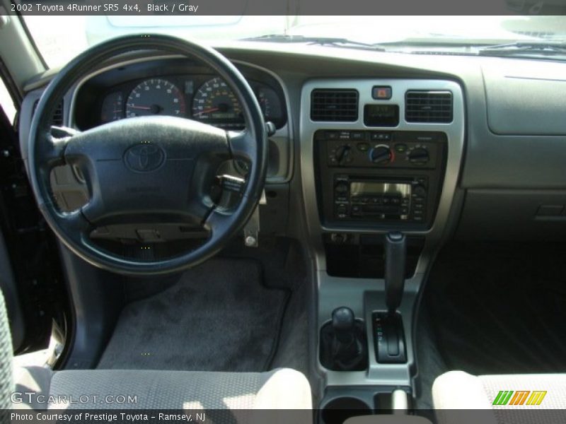 Black / Gray 2002 Toyota 4Runner SR5 4x4